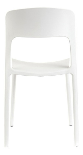 Imagen 5 de 7 de Pack De 4 Sillas De Comedor Nina Apilable Reforzada