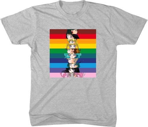 Remera Sailor Moon Lgbt Manga Anime