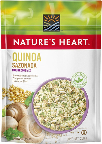 Nature's Heart Mezcla De Champiñón Lista Para Cocinar, 250 G