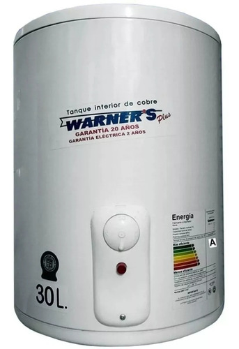 Termotanque Calefon Tanque Cobre  30l Warner's-punto Hogar