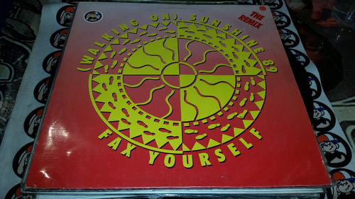 Fax Yourself Walking On Sunshine 89 Remix Vinilo Maxi 1989