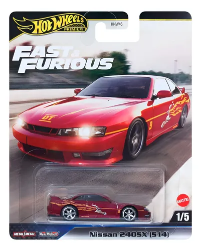 ミニカー Hot Wheels Fast & Furious Miniatura Hot Wheels Premium Nissan 240sx S14 Fast & Furious