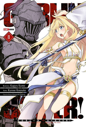 Goblin Slayer Vol. 8, de Kagyu, Kumo. Editora Panini Brasil LTDA, capa mole em português, 2022