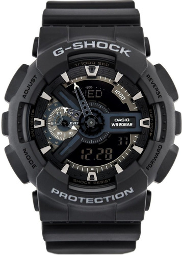 Reloj Original Casio® G Shock 200 Mt Edición All Black Nuevo
