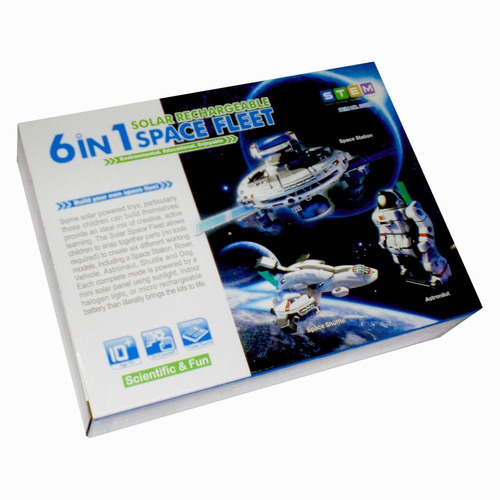 Juego Para Armar - Space Fleet Solar - Kit 6 En 1