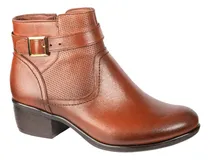 Comprar Botines Mujer Jaguar Bt-115 Bt-115 Cuero\u002Fhabano - Jaguar Tal