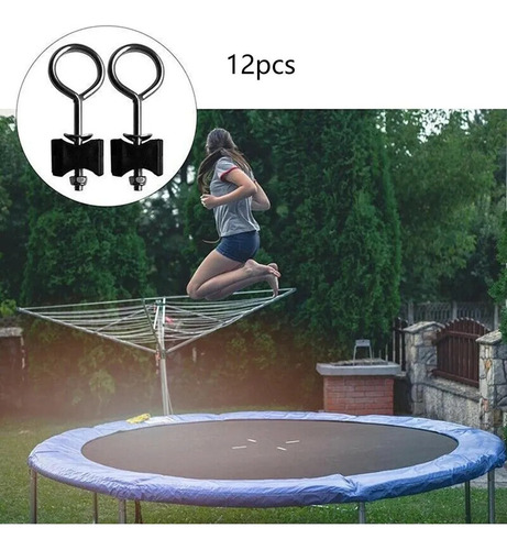 Juego De Tornillos Para Cama Elástica De 12 Piezas