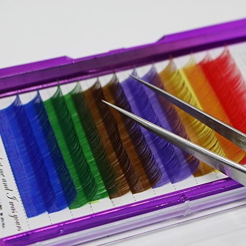 Pestañas Postizas - Dedila Colorful Lash Extensions,3d Volum
