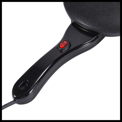 Oryx Or-201pc Panquequera Eléctrica Base Antiadherente Crepes Bowl Batidor Color Negro Negro