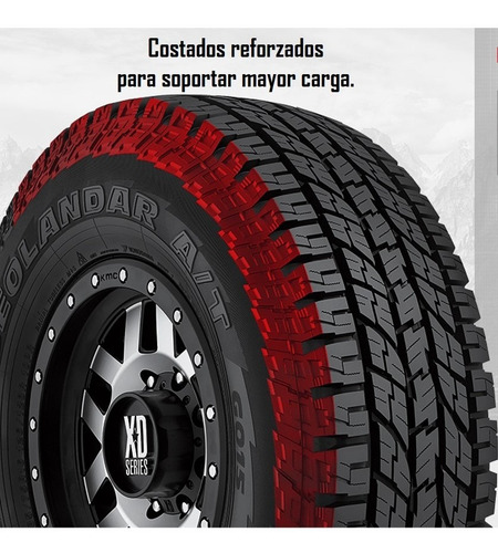 1_llanta A/t G015 Yokohama 265/70r17 P