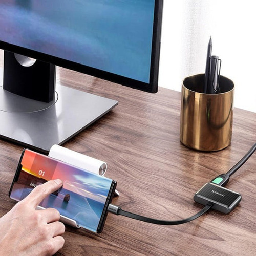 Hub Usb-c A Hdmi+vga 4k Fhd Salida De Vídeo Doble