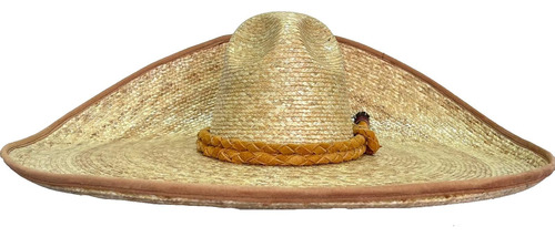 Sombrero Charro De Palma Con Barbiquejo Para Adulto 