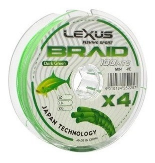 Multifilamento Lexus Braid 0,20 Mm 29lb X4 100 Mts Oferta!!