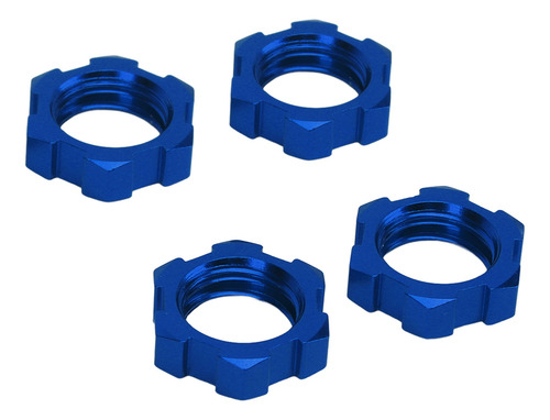 Adaptador De Cubo Hexagonal Blue Wheel, 4 Piezas, 17 Mm, Alu
