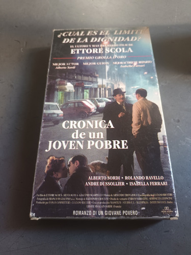 Crónica De Un Jóven Pobre Vhs