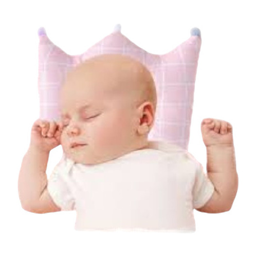 Almohada Corona Con Relleno Algodón Para Bebé Niños