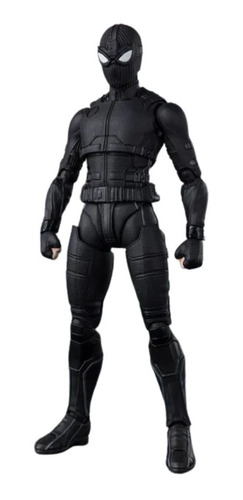 Spider-man Stealth Suit Sh Figuarts Far From Home Spiderman