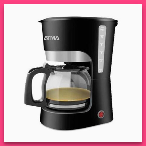 Cafetera De Filtro Atma Ca8143 Negra Semi Automática Color Negro