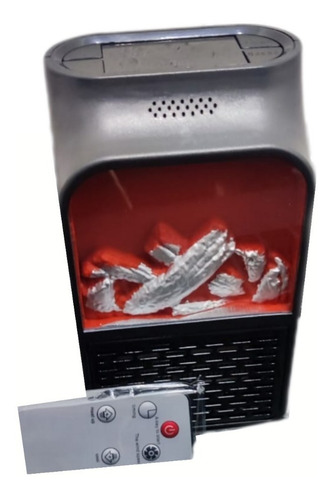 Imagen 2 de 6 de Mini Calentador 3d Eléctrico De Pared 1000w