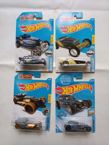 Lote Hot Wheels Surtido 4 Piezas Ga 3