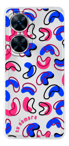 Funda Para Huawei Para Mujer Figuras Abstracto Con Nombre