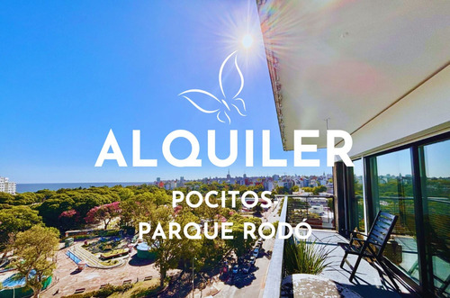 ***reservado*** Alquilamos Exclusivo Apto. En Pocitos/parque Rodó Reciclado Con Vista Panorámica ***reservado***