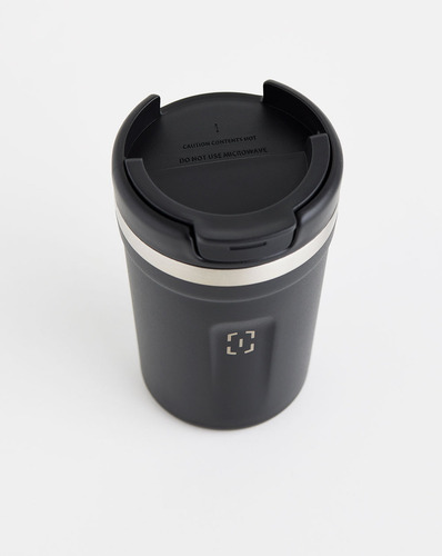 Copo Térmico Essential Com Tampa Invictus 350mL - Preto