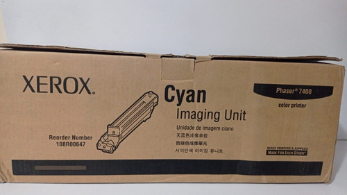 Unidad De Imagen Xerox 108r00647 Cyan Original