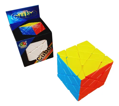 Cubo Rubik Axis 4x4 Fanxin Stickerless Cube Alta Dificultad