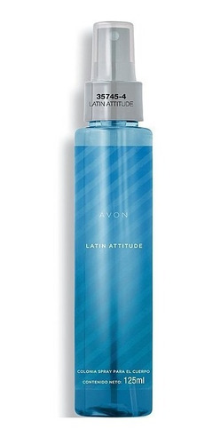 Perfume Colonia Latin Attitude Spray 125 Ml Avon