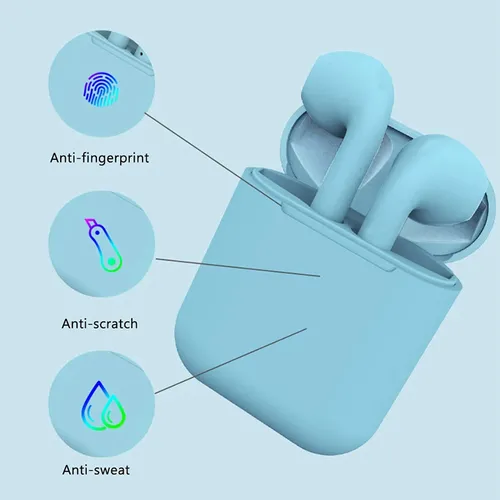 Auriculares Inalámbricos Bluetooth V5.3 I12 Tws, Cómodos Aur