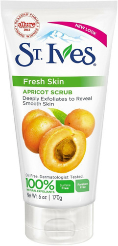 Exfoliante St. Ivesfresh Skin Albaricoque 6 Oz (pack De 6)