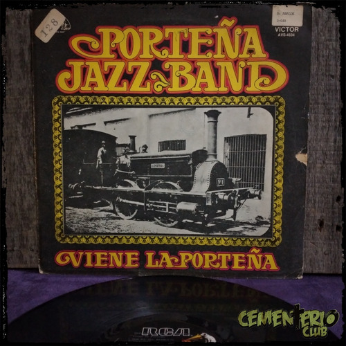 Porteña Jazz Band Viene La Porteña - 1978 Arg Vinilo Lp