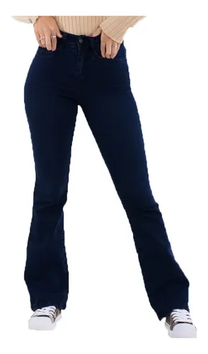 Jean Mom Tiro Alto Elástico En La Cintura Retro Mujer - $ 20.900