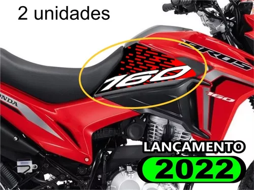 Adesivo Direito Tanque Combustível Original Honda - Bros 160