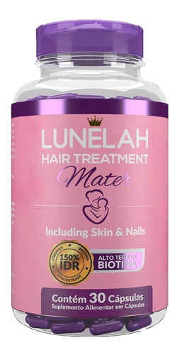 Imagem 3 de 4 de 2x Lunelah Mater Tratamento Para 30 Dias + Ampola Capilar