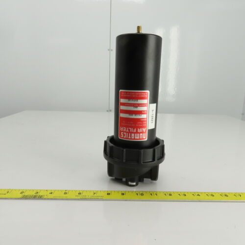 Numatics F612e-06g Inline Air Filter 3/4 Npt 300psig 15 Ssy