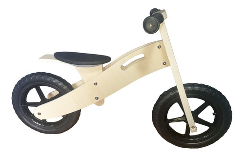 Chivita Bici Sin Pedales Madera Natural Personalizable Kids