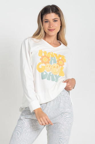 Pijama Juvenil Good Day Talles Especiales Art 2005