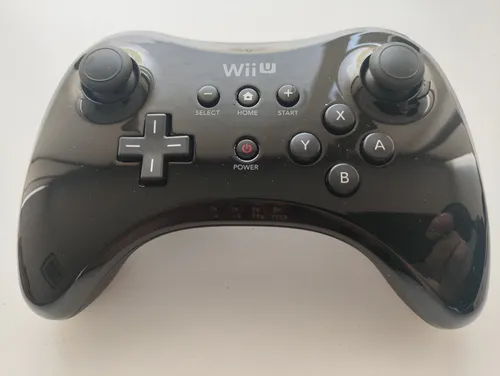 Control Pro Para Nintendo Wii U Color Negro 100% Genuino B (Usado)