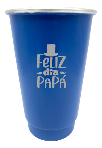 Vaso Fernetero De 1 Litro Azul Dia Del Padre