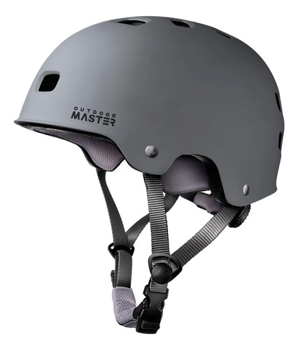 Outdoormaster - Casco De Monopatín Para Ciclismo, Certific.