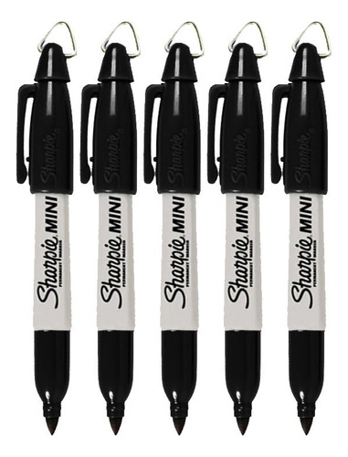 Sharpie Mini Marcadores Permanentes Con Clips Llavero Golf,