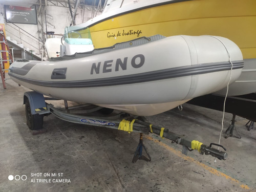 Bote Zefir 420 Fundo De Fibra Poddium Nautica