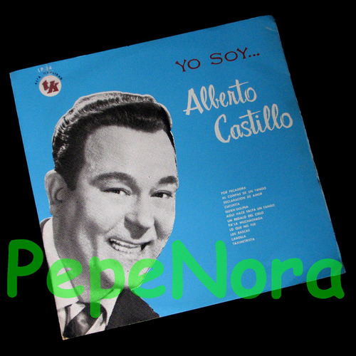 ¬¬ Vinilo Tango Alberto Castillo / Yo Soy ... Zp