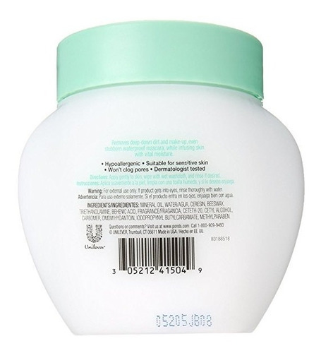 Fría Crema Limpiadora 9,5 Oz De Estanque