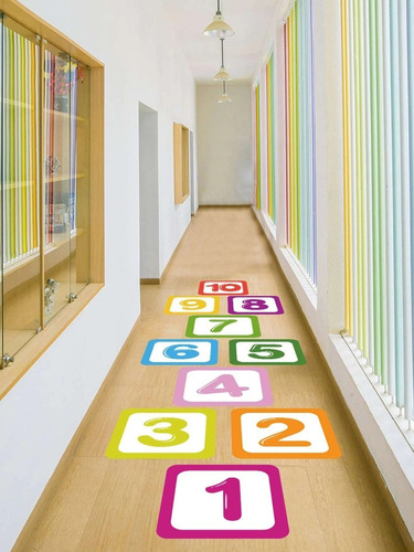 Pegatina Para Niños Juego Niños Para Suelo Pared Decoracion