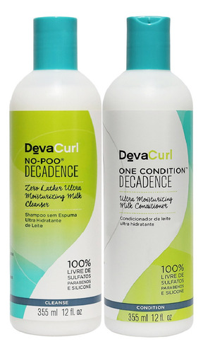  Deva Curl Decadence -no-poo + One Cond 355ml