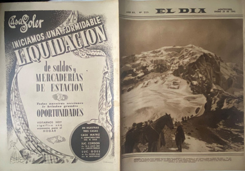 Antiguo El Día N° 523 1943 La Expresión Del Hierro  3pb8