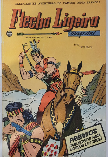 Hq Flecha Ligeira Magazine N.°45 1961 Leia O Anúncio (Usado)